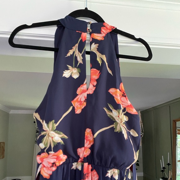 Floral wide leg jumpsuit - Picture 3 of 5